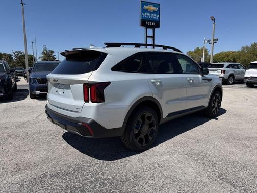 Ivory Silver 2026 Kia Sorento X-Line SX