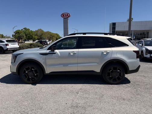 Ivory Silver 2026 Kia Sorento X-Line SX