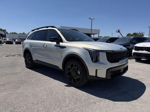 Ivory Silver 2026 Kia Sorento X-Line SX