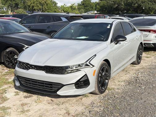 Wolf Gray 2022 Kia K5 GT-Line