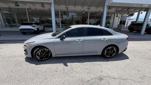 Wolf Gray 2022 Kia K5 GT-Line