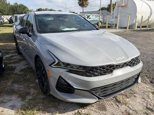 Wolf Gray 2022 Kia K5 GT-Line