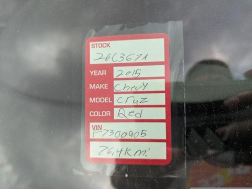 2015 Chevrolet Cruze LS