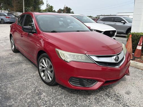 Red 2017 Acura ILX Base