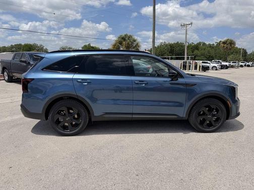 Mineral Blue 2026 Kia Sorento Hybrid X-LINE SX PRESTIGE