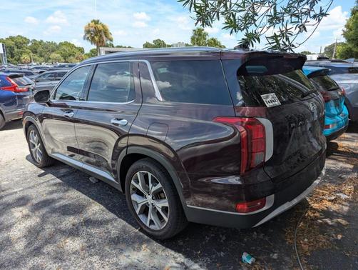 Burgundy 2022 Hyundai PALISADE SEL