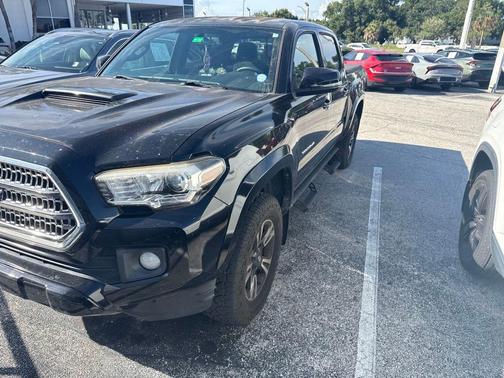 Black 2017 Toyota Tacoma TRD Sport