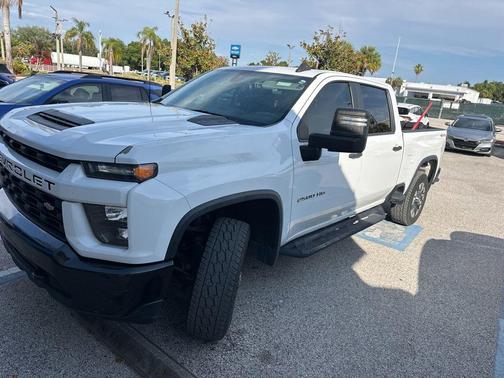 Summit White 2021 Chevrolet Silverado 2500 Custom