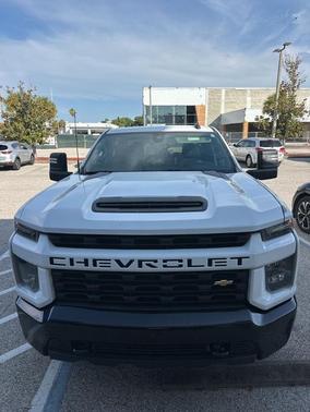 Summit White 2021 Chevrolet Silverado 2500 Custom