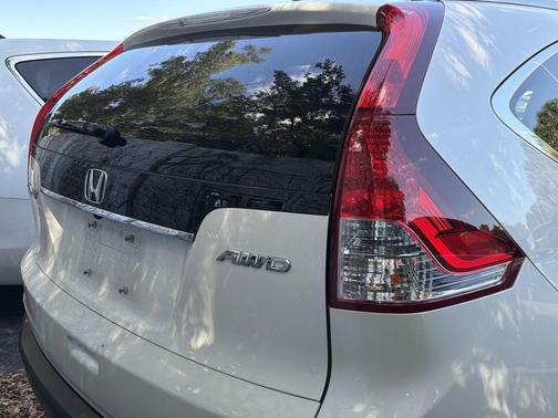 White 2012 Honda CR-V EX-L