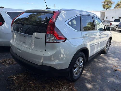 White 2012 Honda CR-V EX-L