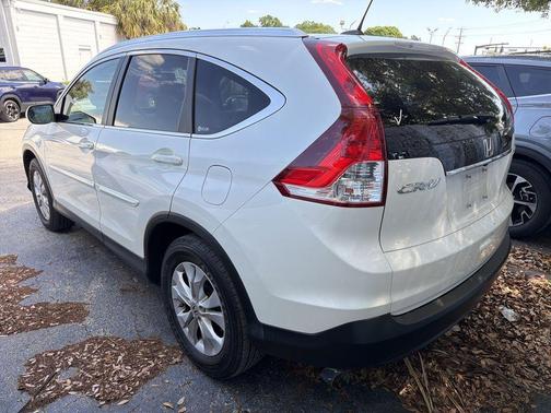 White 2012 Honda CR-V EX-L