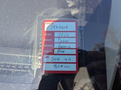 2020 Dodge Durango SXT