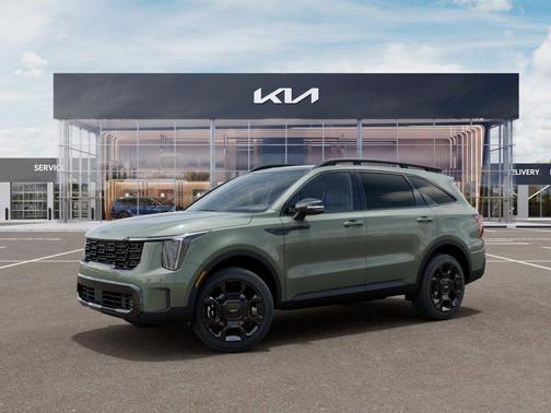 Jungle Green 2026 Kia Sorento X-Line EX