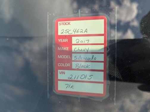 2017 Chevrolet Silverado 1500 Custom