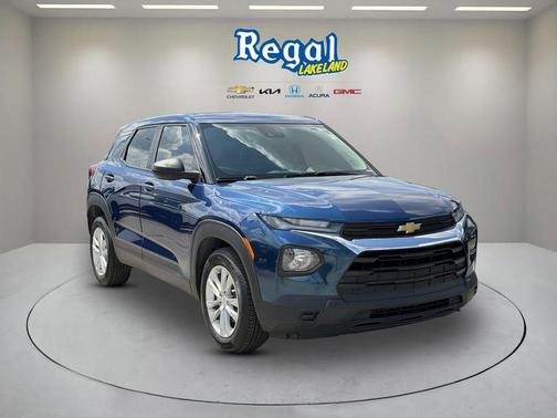 Pacific Blue Metallic 2021 Chevrolet Trailblazer LS