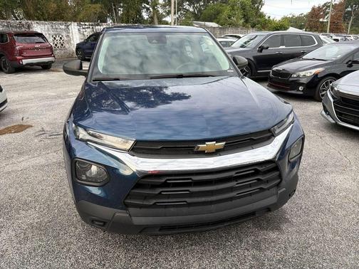 Pacific Blue Metallic 2021 Chevrolet Trailblazer LS