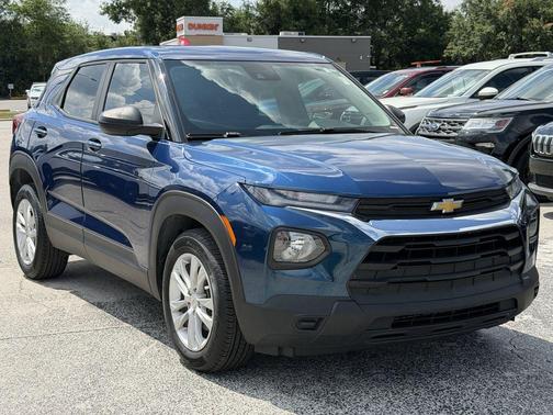 Pacific Blue Metallic 2021 Chevrolet Trailblazer LS