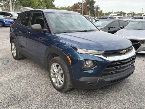 Pacific Blue Metallic 2021 Chevrolet Trailblazer LS