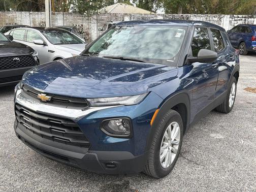 Pacific Blue Metallic 2021 Chevrolet Trailblazer LS