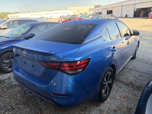 Electric Blue Metallic 2021 Nissan Sentra SV