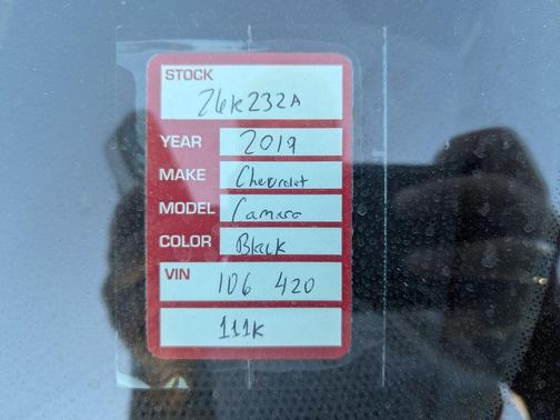 2019 Chevrolet Camaro 1LT