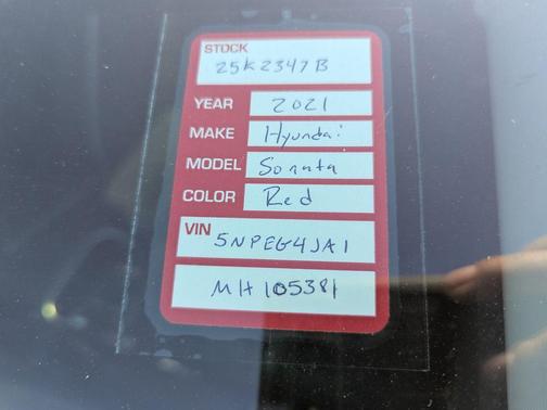 2021 Hyundai SONATA SE