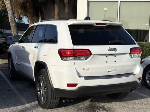 Bright White Clearcoat 2021 Jeep Grand Cherokee Limited
