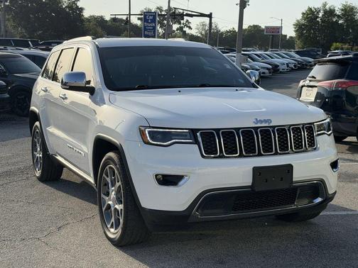 Bright White Clearcoat 2021 Jeep Grand Cherokee Limited