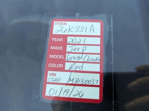 2022 Jeep Grand Cherokee Altitude