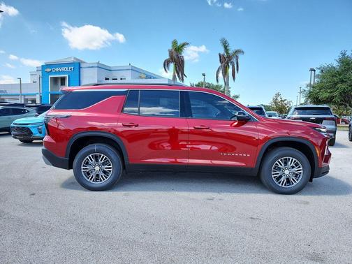 Radiant Red 2026 Chevrolet Traverse LT