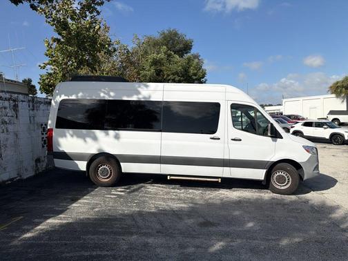 White 2021 Mercedes-Benz Sprinter 2500 High Roof