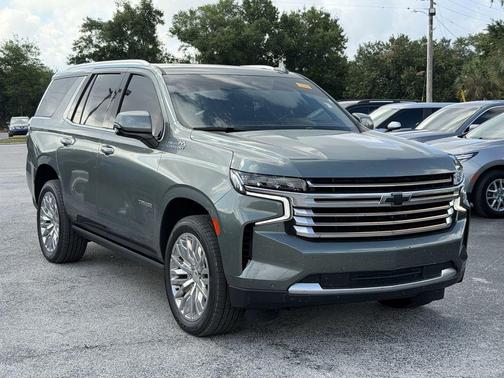 Silver Sage Metallic 2024 Chevrolet Tahoe High Country