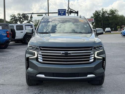 Silver Sage Metallic 2024 Chevrolet Tahoe High Country