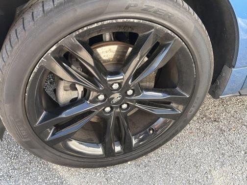 Blue Metallic 2019 Ford Edge ST