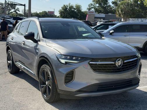 Satin Steel Gray Metallic 2021 Buick Envision Essence