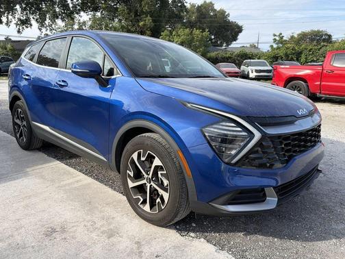 Sapphire Blue 2024 Kia Sportage EX