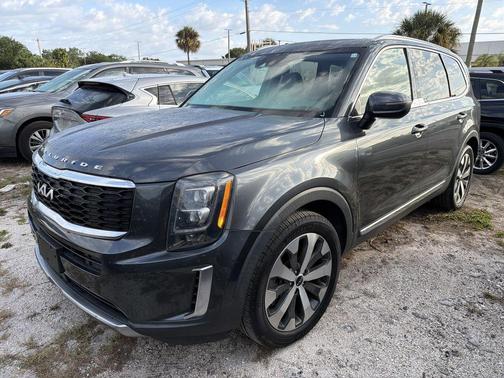 Gravity Gray 2022 Kia Telluride EX