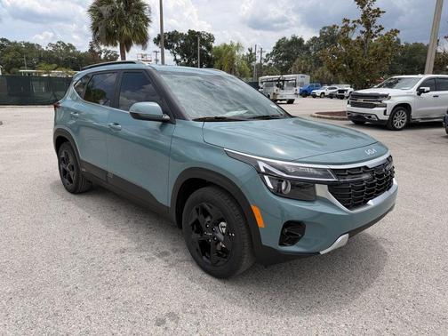 Blue 2026 Kia Seltos EX