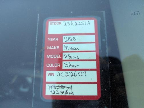 2018 Nissan Altima 2.5 S