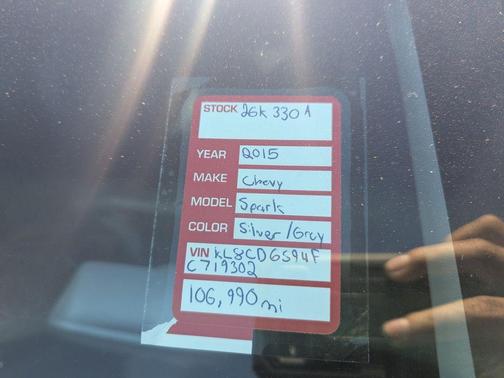 2015 Chevrolet Spark 1LT