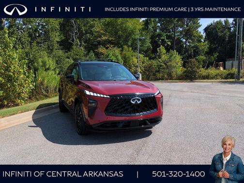 Sunfire Red/Black 2027 INFINITI QX65 SPORT