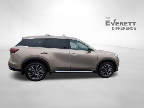 Warm Titanium 2026 INFINITI QX60 LUXE FWD