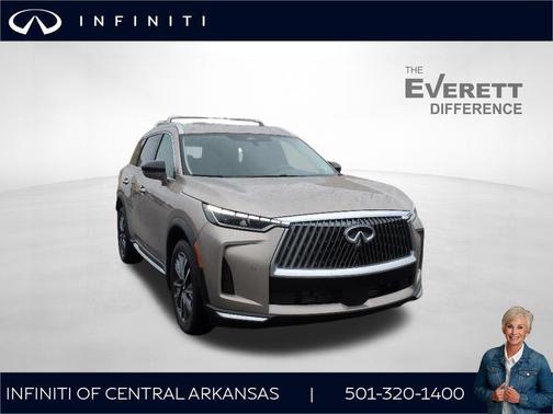 Warm Titanium 2026 INFINITI QX60 LUXE FWD