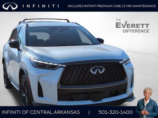 Radiant White 2026 INFINITI QX60 SPORT AWD