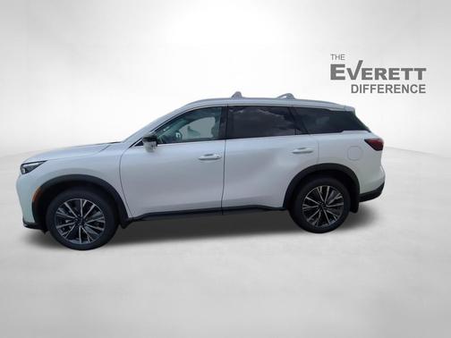 Radiant White 2027 INFINITI QX60 LUXE FWD
