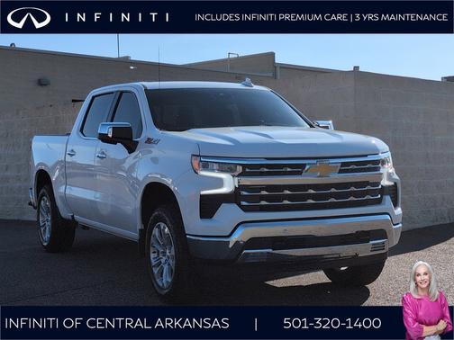 Summit White 2026 Chevrolet Silverado 1500 LTZ