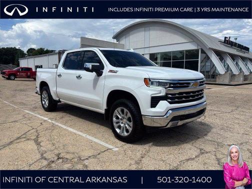 Summit White 2026 Chevrolet Silverado 1500 LTZ