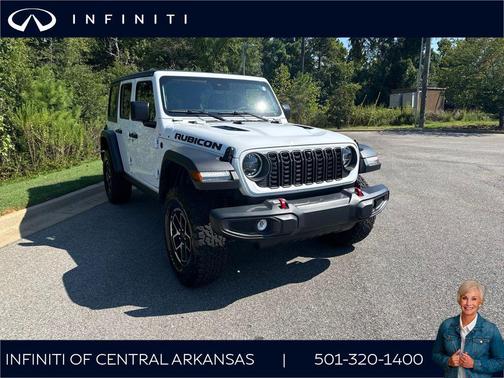 Bright White Clearcoat 2024 Jeep Wrangler Rubicon