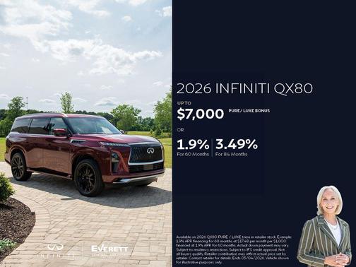 2026 INFINITI QX80 PURE
